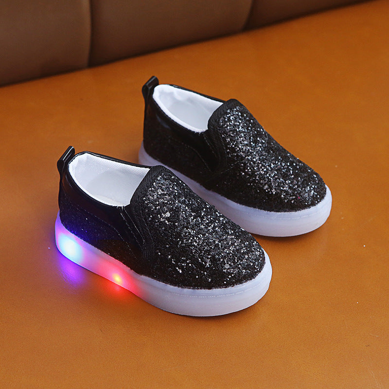 Sequin Girl Light Shoes