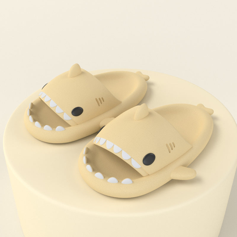 Adult's Funny Shark Cartoon Slippers