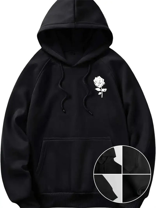 Flower Design Hoodie