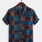 Beach shirt printed shirt men