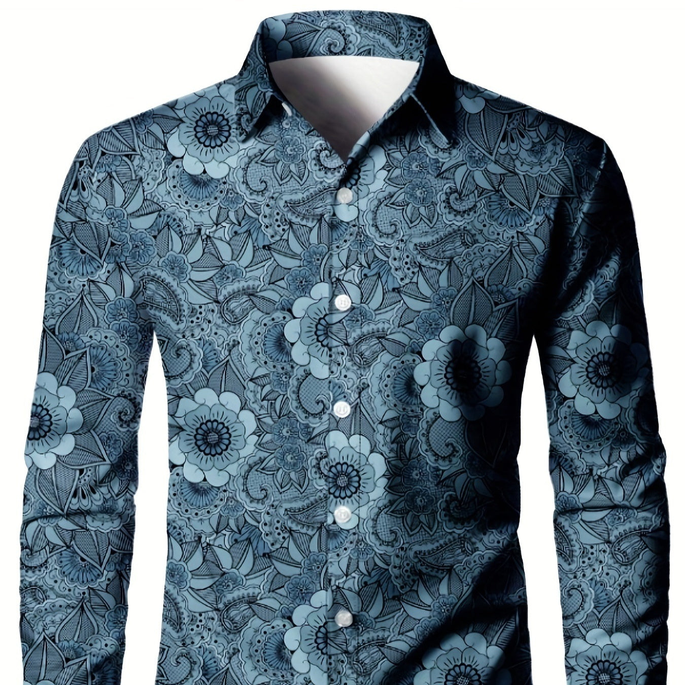 Men's 3D Digital Printing Men's Shirt American Style