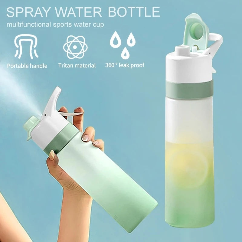 Unisex Spray Water Bottle