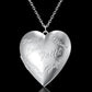 Carved Design Love Necklace