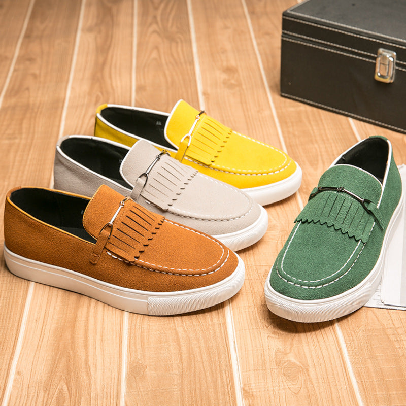 Men's Business Leisure Fashion Down Show British Board Shoes