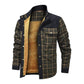 Fleece Thickened Military Winter Coat Men