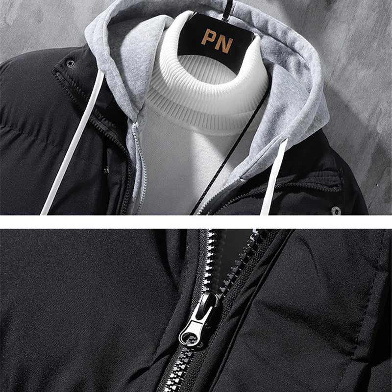 Fashion Hooded Jacket Men