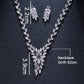 Fashion Simple Crystal Necklace Set