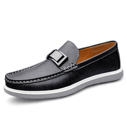 Low-top Slip-on Slip-on Flat Casual Shoes