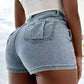 Street Vintage Denim Shorts Skirt