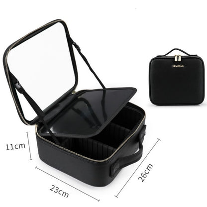 Smart LED Cosmetic Case With Mirror