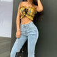 Women Vintage Denim Jeans