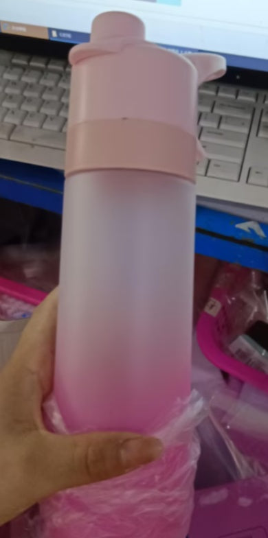 Unisex Spray Water Bottle