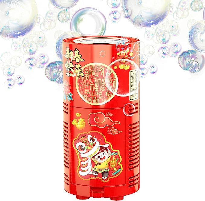 Portable Automatic Bubble Machine With Lights And Closeable Music