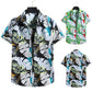 Hawaiian Printing Short-sleeved Shirt