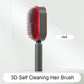 Self Cleaning Hair Brush For Women