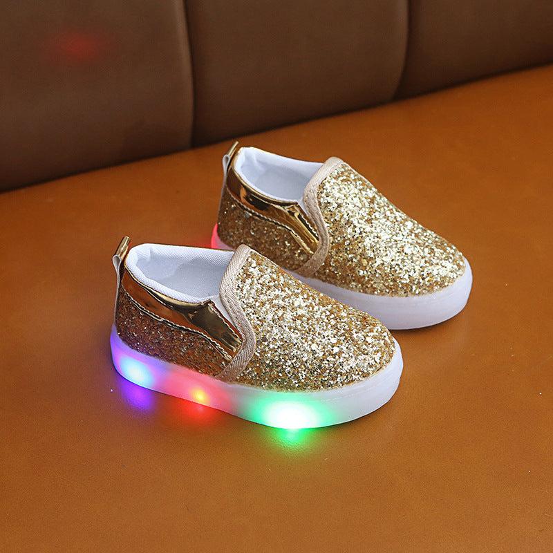 Sequin Girl Light Shoes