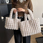 Winter Fashion High Capacity Plush Bag